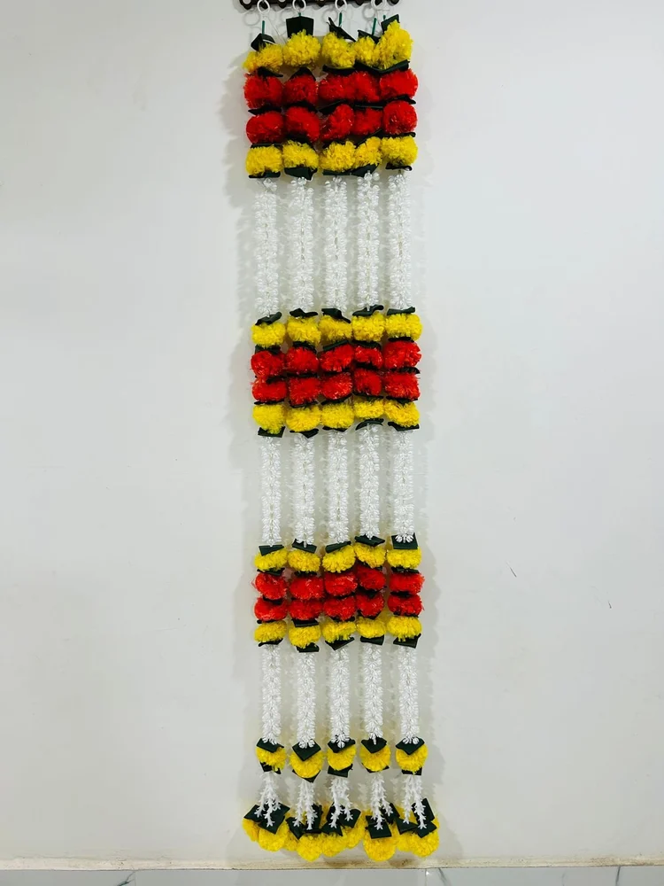 Artificial Mogra Marigold Garland